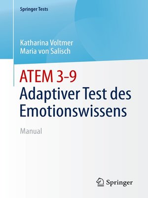 cover image of ATEM 3-9 Adaptiver Test des Emotionswissens